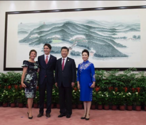 Canada’s Trudeau invited China’s People’s Liberation Army for winter exercises.