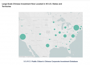 Large-Scale Chinese Investment Now Located in 40 U.S. States and Territories.