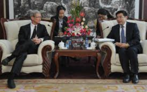How Apple, Tim Cook give into China while pushing back against the US.