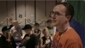 China Chuckles: U.S. Transportation Secretary Pete Buttigieg’s husband recites LGBTQ ‘pledge’ with gay youth camp in viral video.